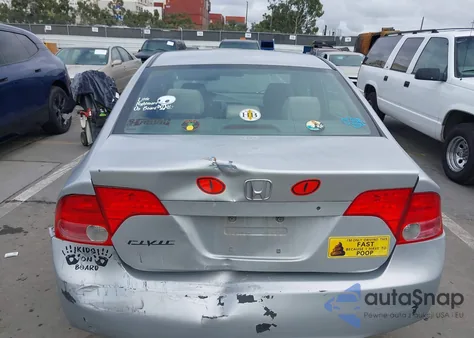 2006 Honda Civic Gx z USA, uszkodzony, nr VIN 1HGFA465X6L000243